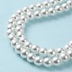 Baking Painted Pearlized Glass Pearl Round Bead Strands US-HY-Q003-6mm-01-4