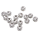 PandaHall Elite Flat Round Rhinestone Bead Spacers 316 Stainless Steel Crystal Jewelry Making beads Size 6x3mm US-STAS-PH0001-03P-2