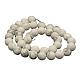 Synthetic Howlite Round Beads Strands US-G-PH0015-8mm-1