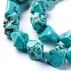 Natural Magnesite Beads Strands US-TURQ-G152-D01-6
