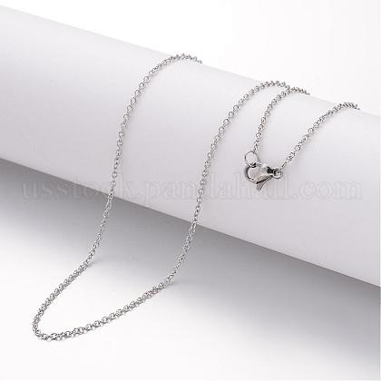 304 Stainless Steel Necklace US-MAK-K004-18P-1