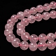 Natural  Rose Quartz Beads Strands US-G-L104-8mm-01-3