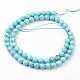 Synthetic Turquoise Bead Strands US-G-G945-05-6mm-2