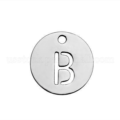 201 Stainless Steel Charms US-STAS-Q201-T051-B-1