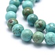 Dyed Natural Turquoise Beads Strands US-G-G768-02-8mm-2
