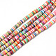 Handmade Polymer Clay Bead Strands US-CLAY-T002-6mm-27-1