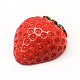 Strawberry Resin Cabochons US-CRES-R183-09-4