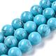 Synethetic Turquoise Beads Strands US-TURQ-H063-8mm-1-1
