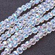 13 inch Handmade Glass Faceted Round Beads US-GF6mmC28-AB-1