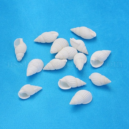 Natural Trumpet Shell Beads US-BSHE-S061-1