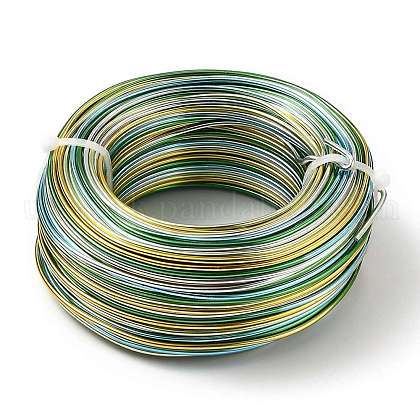 5 Segment Colors Round Aluminum Craft Wire US-AW-E002-2mm-B06-1