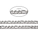 304 Stainless Steel Figaro Chains US-CHS-K001-32-7mm-2