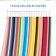 Rectangle 36 Colors Quilling Paper Strips US-DIY-PH0008-03D-3