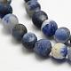 Natural Sodalite Beads Strands&nbsp;US-G-J364-01-6mm-3