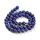 Natural Lapis Lazuli Bead Strands US-G-G953-03-8mm-2