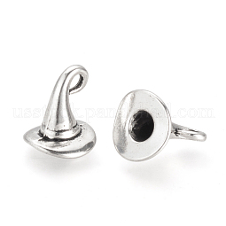Tibetan Style Alloy Charms US-X-TIBE-Q070-137AS-RS