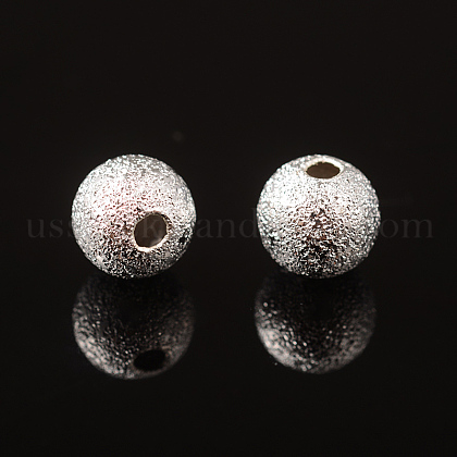 Brass Textured Beads US-EC248-S-1