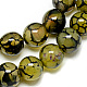 Natural Dragon Veins Agate Beads Strands US-G-Q948-81B-8mm-1