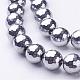 Non-Magnetic Synthetic Hematite Bead Strands US-G-D009-1-2