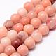 Natural Pink Aventurine Beads Strands US-G-P257-05-6mm-1