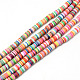 Handmade Polymer Clay Bead Strands US-CLAY-T002-4mm-27-1