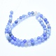 Natural Blue Chalcedony Beads Strands US-G-G765-30-6mm-2