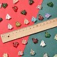 6Pcs Handmade Bumpy Glass Beads Strands&nbsp;US-LAMP-FS0001-16C-4