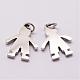 316 Surgical Stainless Steel Pendants US-STAS-K116-01P-A-1