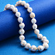 Natural Baroque Pearl Keshi Pearl Beads Strands US-PEAR-R064-10-5