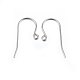 316 Stainless Steel Earring Hooks US-STAS-P210-20P-2