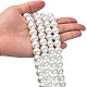 Glass Pearl Beads Strands US-HY-12D-B01-5