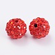 Pave Disco Ball Beads US-RB-H258-10MM-227-2