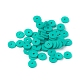 Flat Round Eco-Friendly Handmade Polymer Clay Beads US-CLAY-R067-6.0mm-34-4