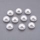 ABS Plastic Imitation Pearl Cabochons US-SACR-S738-12mm-Z9-1