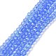 Electroplate Glass Beads Strands US-EGLA-A034-T8mm-L04-1