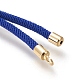 Nylon Twisted Cord Bracelet Making US-MAK-M025-119-2