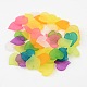Mixed Transparent Forsted Leaf Acrylic Charms US-X-PL591-3