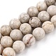 Natural Maifanite/Maifan Stone Beads Strands US-G-I187-8mm-01-5