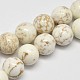 Round Natural Magnesite Beads Strands US-G-M138-42-A-1