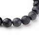 Natural Black Stone Beads Strands US-G-G542-10mm-04-3