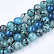 Dyed Natural Dragon Veins Agate Beads Strands US-G-Q462-128C-10mm-1