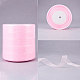Breast Cancer Pink Awareness Ribbon Making Materials Sheer Organza Ribbon US-RS20mmY043-2