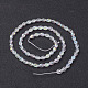 Electroplate Glass Beads Strands US-GC885Y-3-3