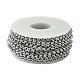 304 Stainless Steel Rolo Chains US-STAS-M032-42P-3.8mm-3