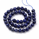 Natural Lapis Lazuli Beads Strands US-G-S259-43-8mm-2