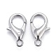 Zinc Alloy Lobster Claw Clasps US-X-E102-1