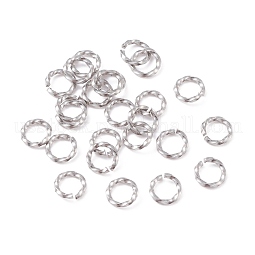 304 Stainless Steel Jump Rings US-STAS-F191-12P-A