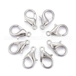 Zinc Alloy Lobster Claw Clasps US-E105-NF
