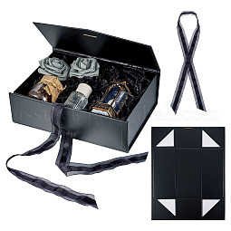 Rectangle Foldable Paper Gift Storage Boxes US-AJEW-TAC0035-07B