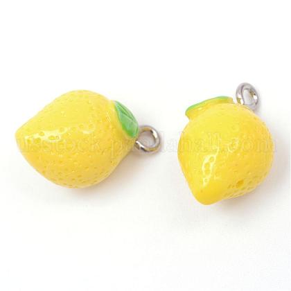Lemon Resin Pendants US-RESI-R184-01-1
